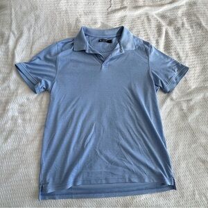 Large Blue Gray Polo T Shirt